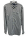 Ralph Lauren NWT Size M Gray Synthetic Solid Button Up Men's Long Sleeve Shirt Gray / M