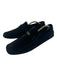 Bally Shoe Size 8E New Navy Suede Solid Driver Men's Shoes 8E