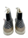 Gucci Shoe Size 14 AS IS White & Gray Leather Guccissima Sneaker Men's Shoes White & Gray / 14