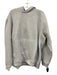 Lululemon Size XL Gray Cotton Blend Heathered Kangaroo Pocket Hoodie Jacket Gray / XL