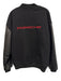 Porsche Size L Black & Red Wool Solid Buttons Men's Jacket Black & Red / L