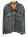 Levi Size XXL Dark Wash Cotton Solid Jean Men's Jacket Dark Wash / XXL
