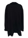 Ibiza Size Est XL Black Wool Solid Buttons Men's Jacket Black / Est XL