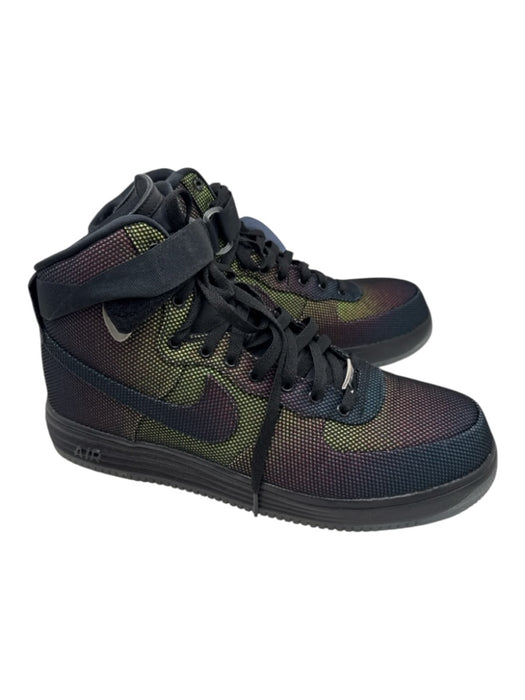 Nike Shoe Size 13 Black & Multi Mesh Abstract Sneaker Men's Shoes Black & Multi / 13