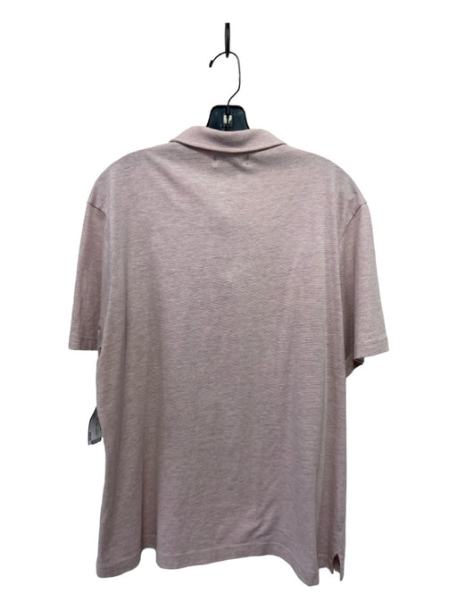 Nordstrom Size XL Light Pink Cotton Collared Men's Shirt XL