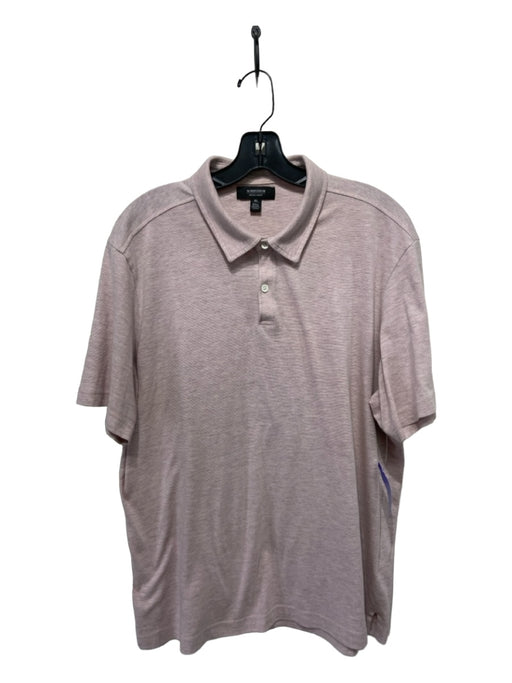 Nordstrom Size XL Light Pink Cotton Collared Men's Shirt XL