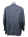 Isaia Blue & Navy Wool Blend Plaid Notch Lapel 2 Button Men's Blazer 56