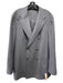 Suitsupply Grey Solid Double Breasted Men's Blazer Est XL