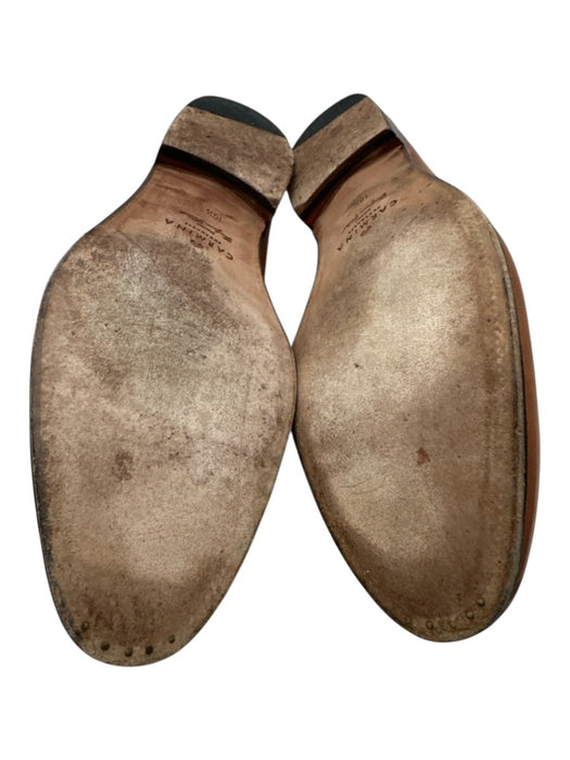 Carmina Shoe Size 10.5 AS IS Brown Leather Solid Horsebit Men's Shoes Brown / 10.5