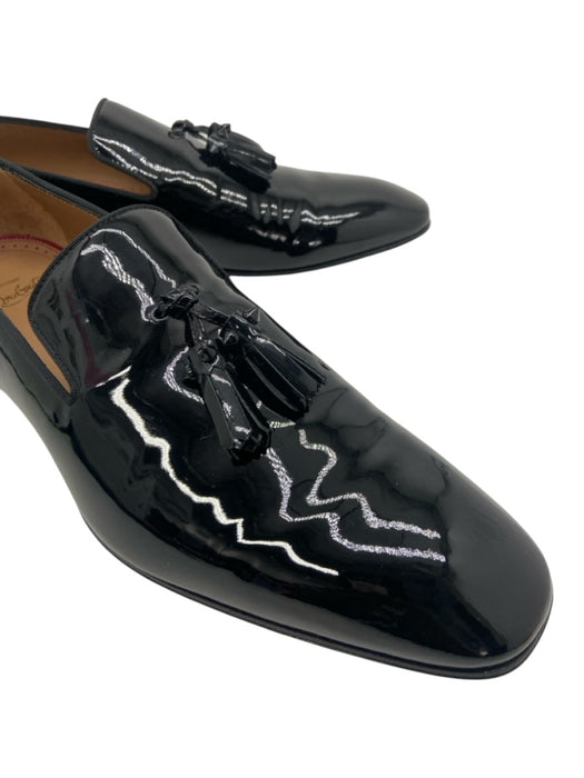 Christian Louboutin Shoe Size 45 AS IS Black Leather Solid Men's Shoes Black / 45