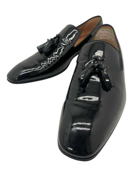 Christian Louboutin Shoe Size 45 AS IS Black Leather Solid Men's Shoes Black / 45
