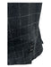 Ralph Lauren Purple Black & White Cashmere Window pane 2 Button Men's Blazer Black & White / 40
