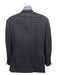 Ralph Lauren Purple Black & White Cashmere Window pane 2 Button Men's Blazer Black & White / 40