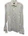 Boss Size 15 White Cotton Solid Button Down Men's Long Sleeve Shirt White / 15