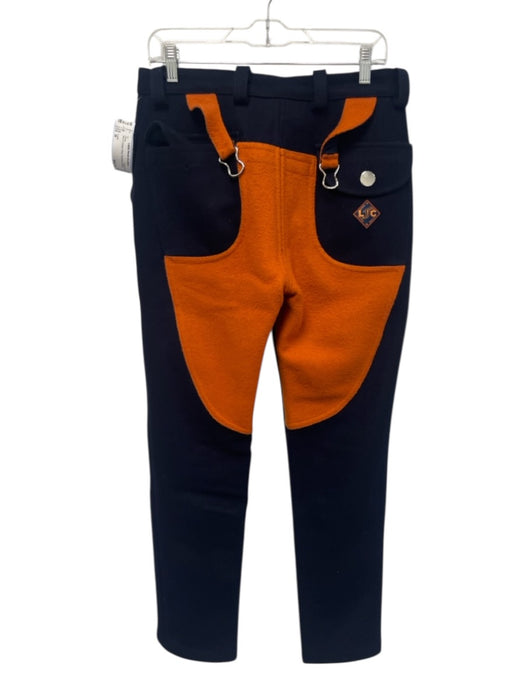 Lucid Size M Blue & Orange Wool Men's Pants Blue & Orange / M