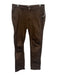 NN07 Size 31 Brown Cotton Solid Men's Pants Brown / 31