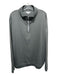 Peter Millar Size XXL Gray Polyester Solid Quarter Zip Men's Jacket Gray / XXL