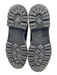 Valentino Shoe Size 38.5 Black Leather Lace Up Studs High Top Booties Black / 38.5