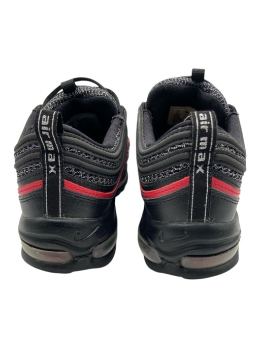 Nike Shoe Size 10 Black, Silver & Red Synthetic Sparkle Leather Accents Sneakers Black, Silver & Red / 10