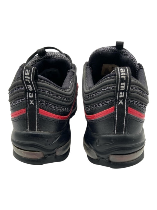 Nike Shoe Size 10 Black, Silver & Red Synthetic Sparkle Leather Accents Sneakers Black, Silver & Red / 10