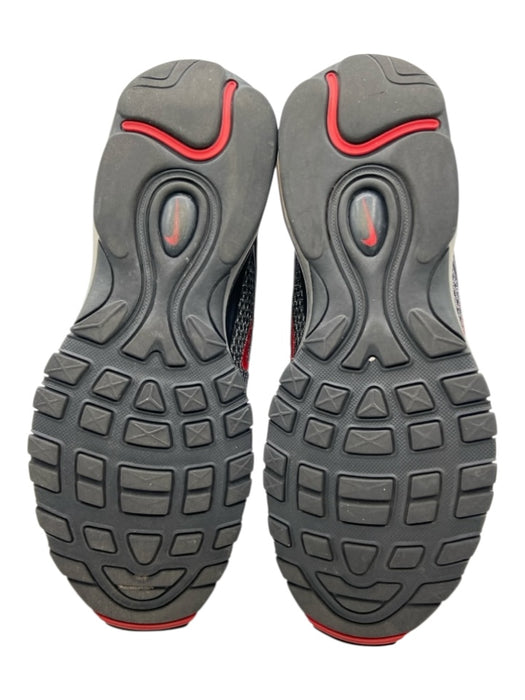 Nike Shoe Size 10 Black, Silver & Red Synthetic Sparkle Leather Accents Sneakers Black, Silver & Red / 10