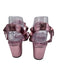 Valentino Garavani Shoe Size 41 Metallic Pink Leather Rockstud Sandals Metallic Pink / 41