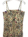 Raga Size S Yellow, Pink, Multi Viscose Block Printed Botanical Maxi Dress Yellow, Pink, Multi / S