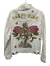 Denim & Bone Size S White & Multi Cotton Patches Aphrodite Button Front Jacket White & Multi / S