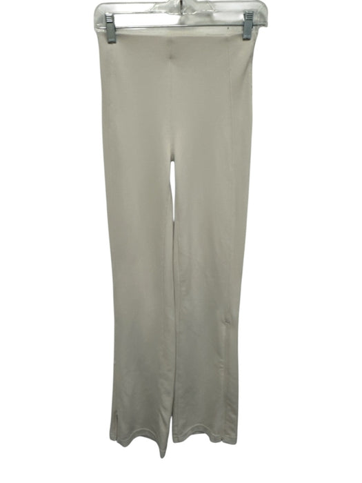 Lululemon Size 4 Beige Polyester Blend Ribbed High Rise Elastic Waist Pants Beige / 4