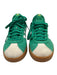 Adidas Shoe Size 8 Green & Cream Suede Upper Stripe Colorblock Low Top Sneakers Green & Cream / 8