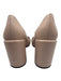 Versace Shoe Size 41 Pale Pink Leather Gold Tone Hardware medallion Pumps Pale Pink / 41