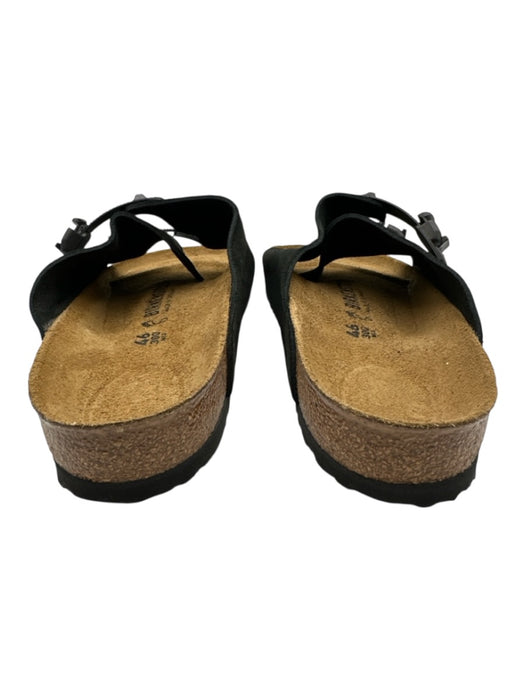 Birkenstock Shoe Size 46 Like New Black Suede Solid Sandal Men's Shoes Black / 46