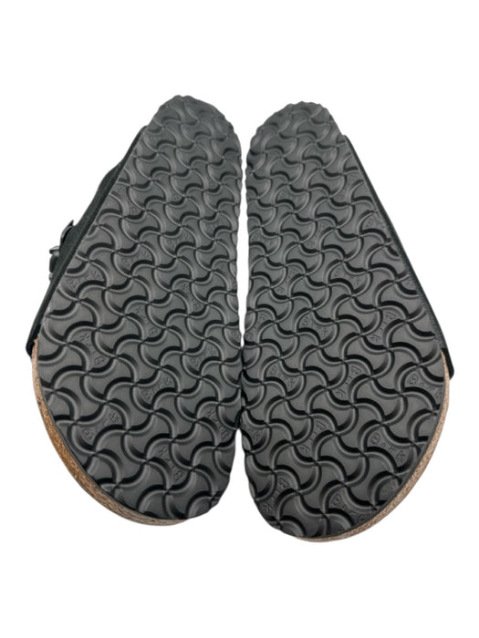 Birkenstock Shoe Size 46 Like New Black Suede Solid Sandal Men's Shoes Black / 46