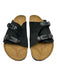 Birkenstock Shoe Size 46 Like New Black Suede Solid Sandal Men's Shoes Black / 46