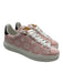 Louis Vuitton Shoe Size 41 Pink & White Leather Lace Up Low Top Sneakers Pink & White / 41
