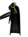 Jacquemus Black Leather Crossbody Strap Flap Logo Top Handle Bag Black / M