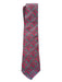 Christian Dior Red & Multi Silk Paisley Men's Tie Red & Multi