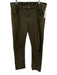 7 For All Mankind Size 36 Olive Green Cotton Blend Solid Slim Khakis Men's Pants Olive Green / 36