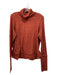 We The Free Size L Burnt Orange Cotton & Polyester Turtleneck Long Sleeve Top Burnt Orange / L