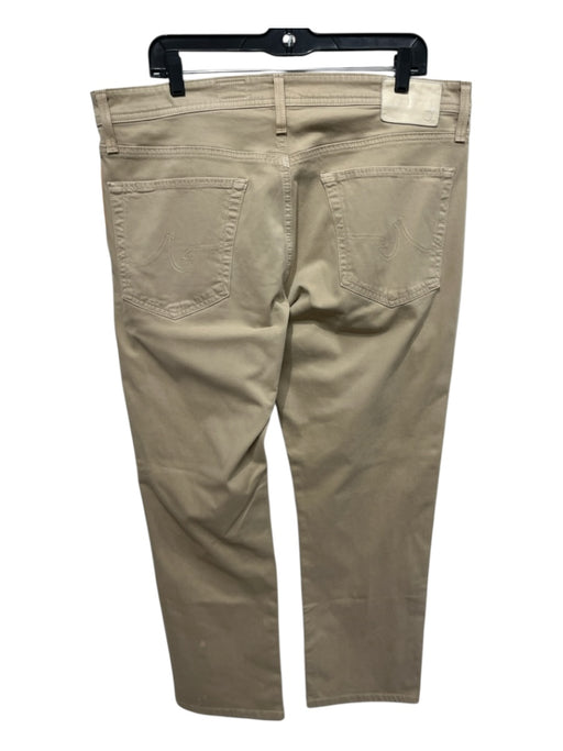 AG Size 36 Tan Cotton Blend Solid Khakis Men's Pants Tan / 36