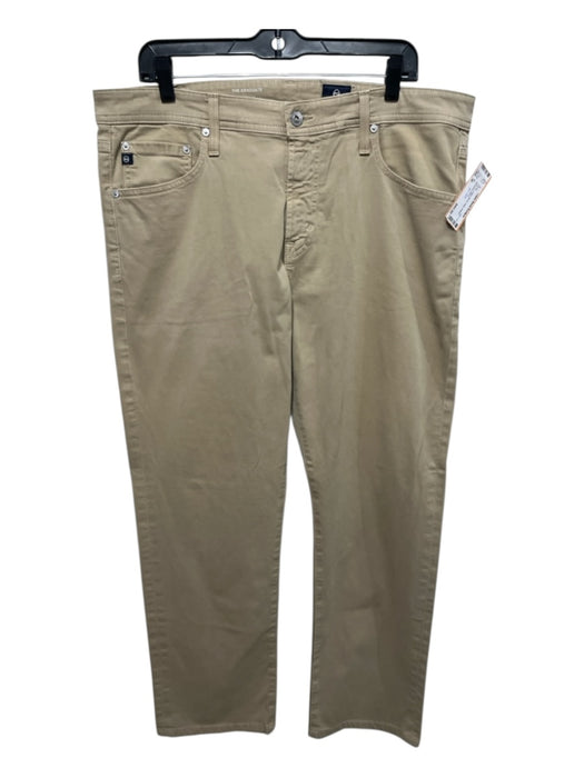 AG Size 36 Tan Cotton Blend Solid Khakis Men's Pants Tan / 36