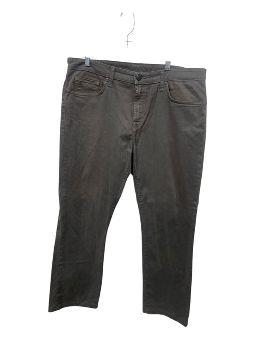 J Brand Size 38 Dark Gray Cotton Blend Solid Khakis Men's Pants Dark Gray / 38
