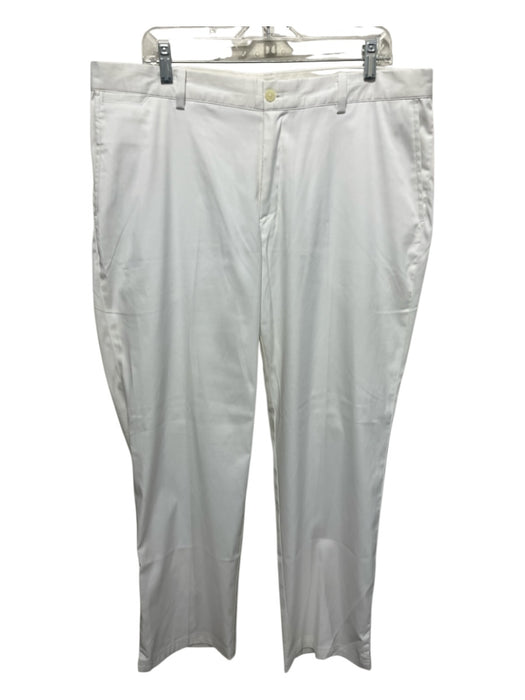 Nike Golf Size 38 White Synthetic Solid Khakis Men's Pants White / 38