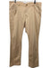 Paige Size Est 36 Orange Cotton Blend Solid Khakis Men's Pants Orange / Est 36