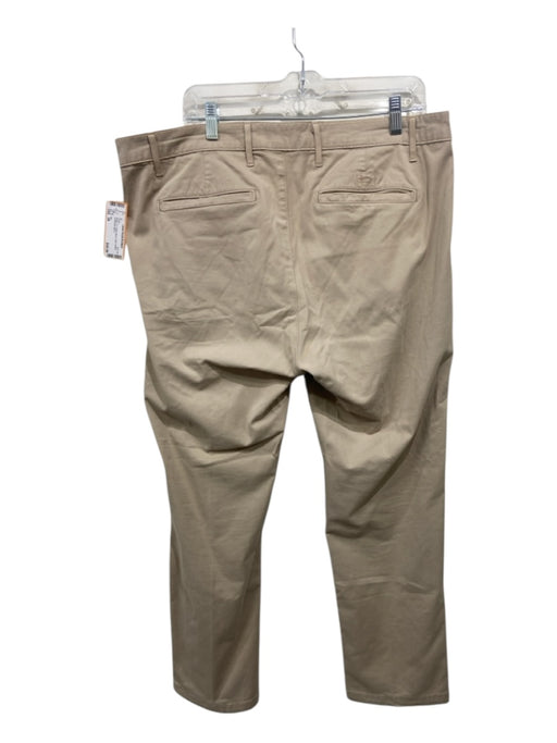 AG Size 38 Beige Cotton Blend Solid Khakis Men's Pants Beige / 38
