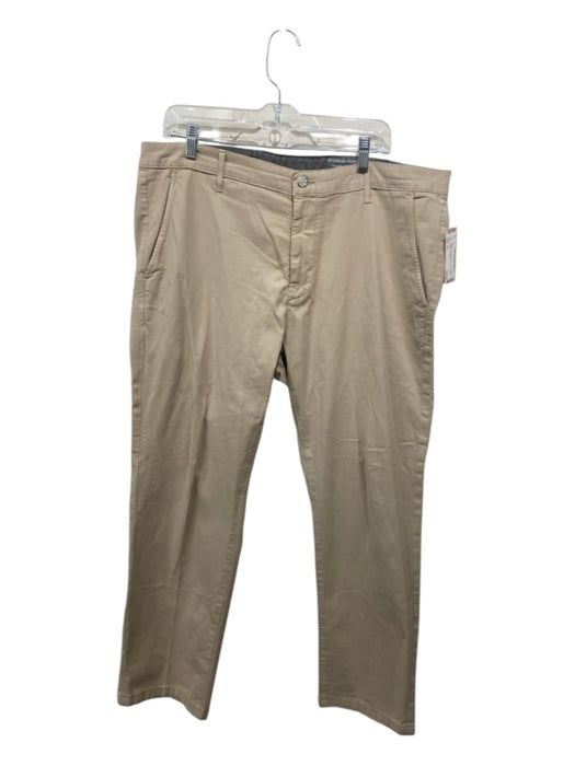 AG Size 38 Beige Cotton Blend Solid Khakis Men's Pants Beige / 38