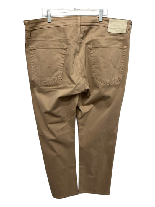 AG Size 36 Dark Tan Cotton Blend Solid Khakis Men's Pants Dark Tan / 36