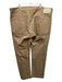 AG Size 36 Dark Tan Cotton Blend Solid Khakis Men's Pants Dark Tan / 36