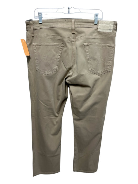 AG Size 36 Tan Cotton Blend Solid Khakis Men's Pants Tan / 36