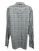 Gant Size XL Gray & Blue Cotton Plaid Button up Men's Long Sleeve Shirt Gray & Blue / XL